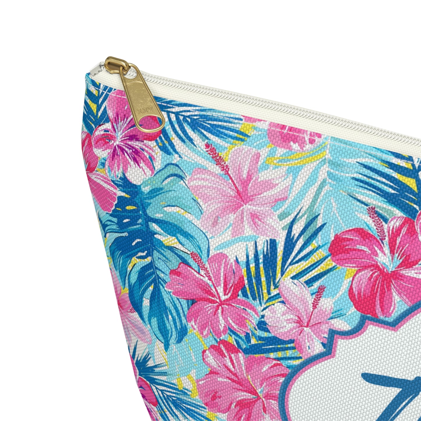 Hibiscus Winds Mahjong Bag – Tropical Tile Bag for American Mahjong Sets