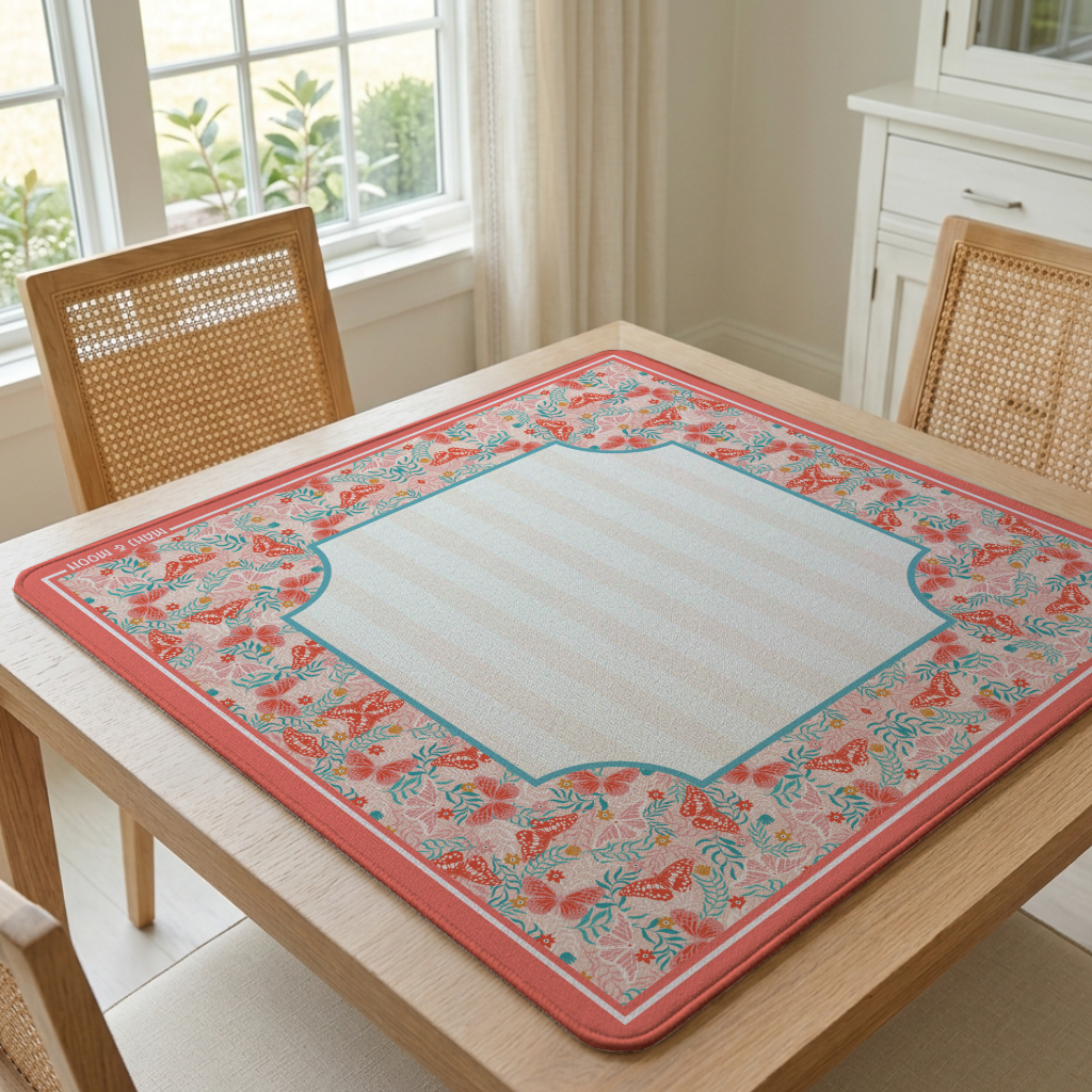Butterfly Garden Mahjong Mat