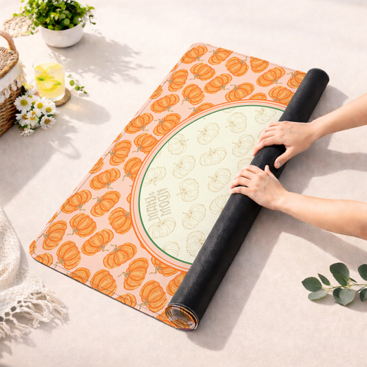 Pumpkin Patch Mahjong Mat
