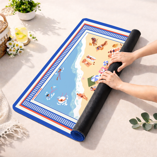 Riviera Beach Club Mahjong Mat