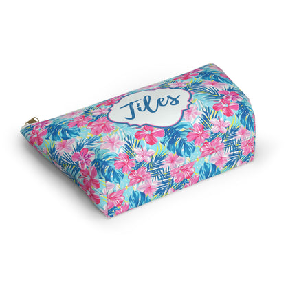 Hibiscus Winds Mahjong Bag – Tropical Tile Bag for American Mahjong Sets