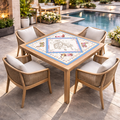 Cowgirl Rodeo Mahjong Mat