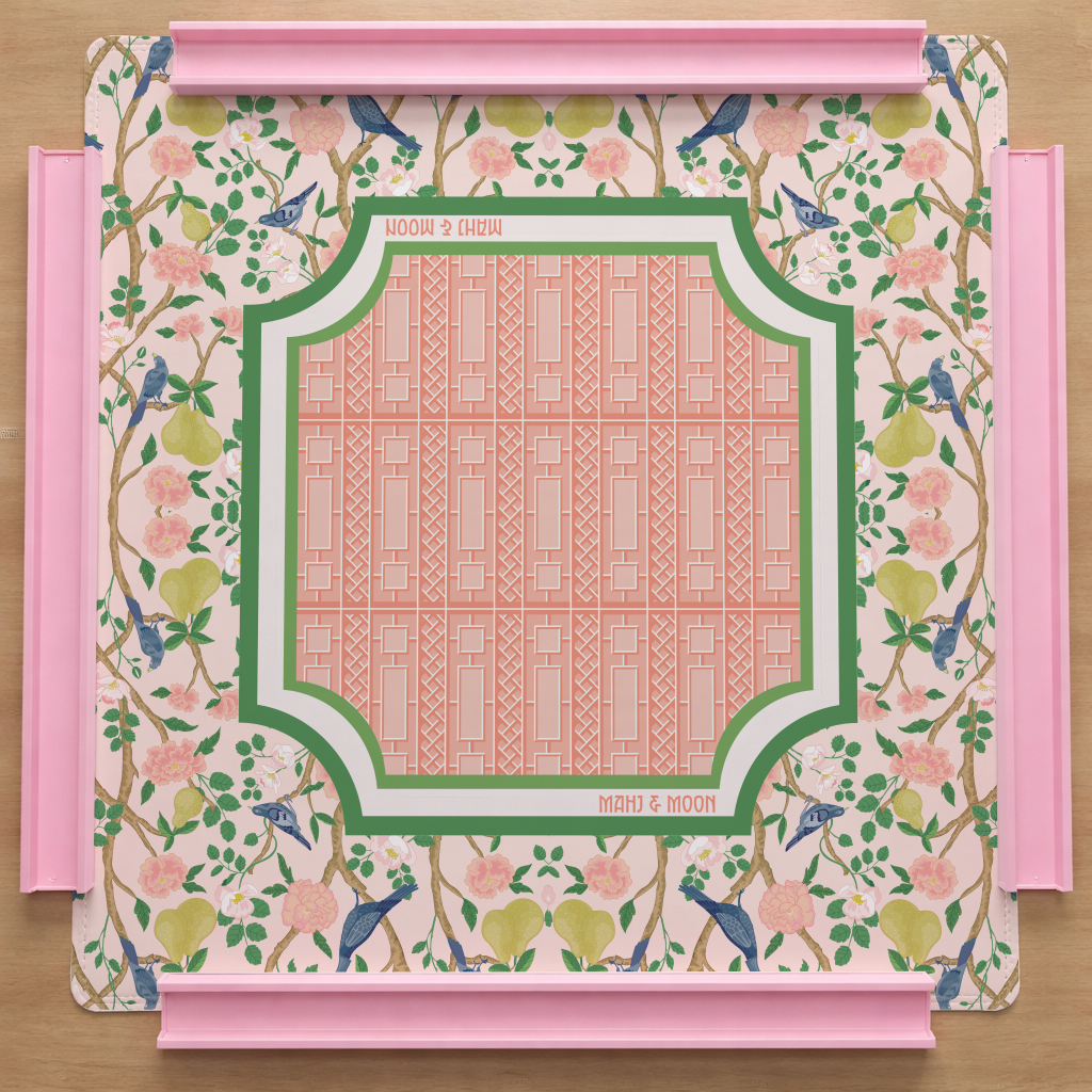 Orchard Songbird Mahjong Mat