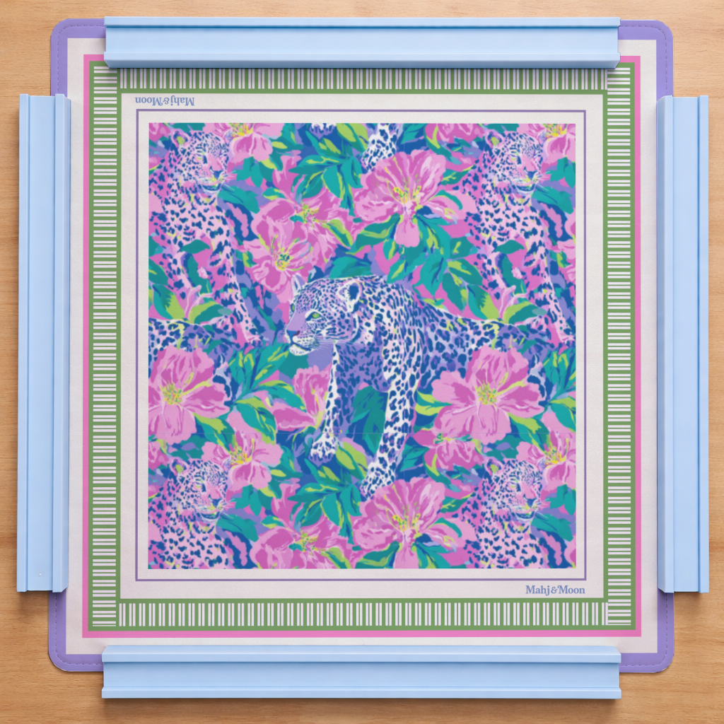 Tropical Leopard Mahjong Mat