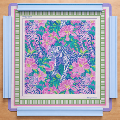 Tropical Leopard Mahjong Mat