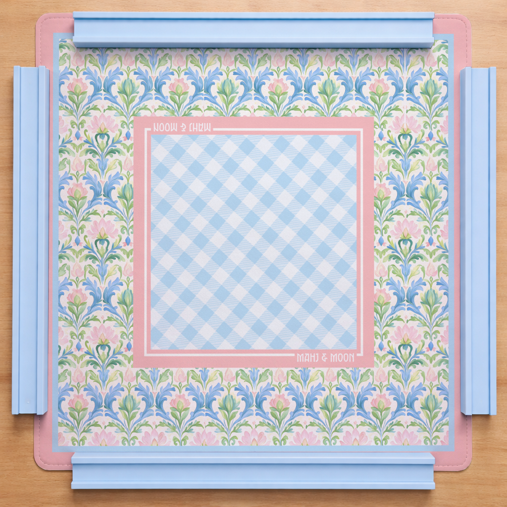 Blush Botanical Mahjong Mat