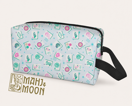Pastel Mahjong Tile Bag | Cute American Mahjong Accessories Pouch