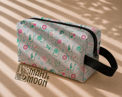 Pastel Mahjong Tile Bag | Cute American Mahjong Accessories Pouch