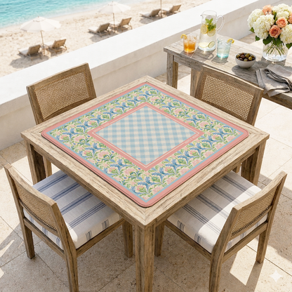 Blush Botanical Mahjong Mat
