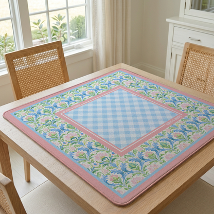 Blush Botanical Mahjong Mat