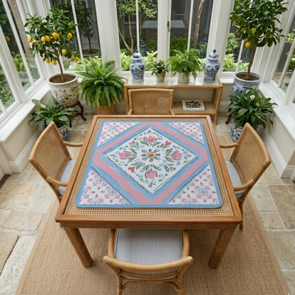 Heirloom Blooms Mahjong Mat