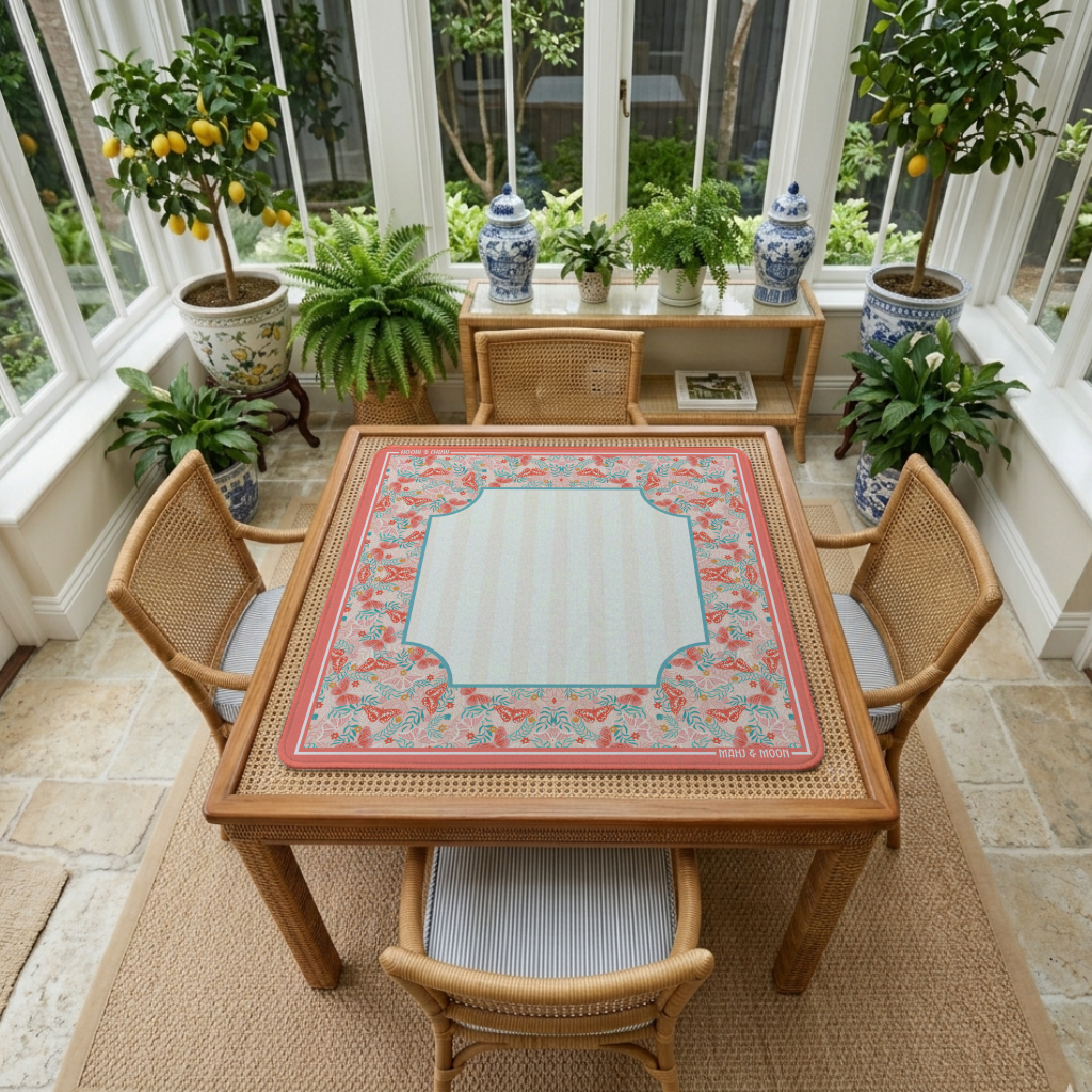 Butterfly Garden Mahjong Mat