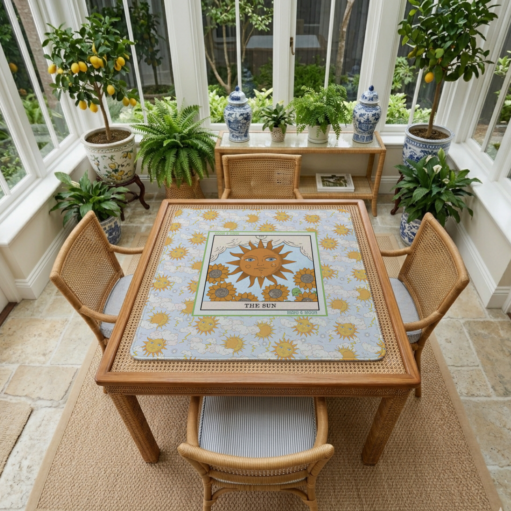 The Sun Tarot Mahjong Mat