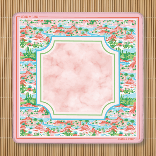 Desert Oasis Mahjong Mat