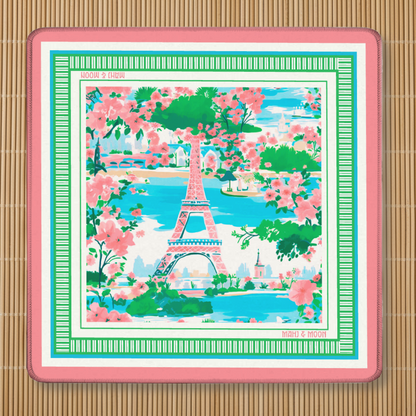 Paris in Bloom Mahjong Mat