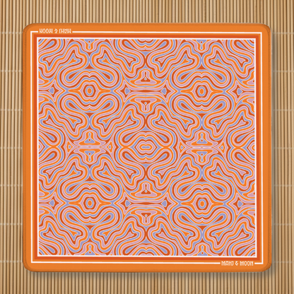 Retro Waves Mahjong Mat