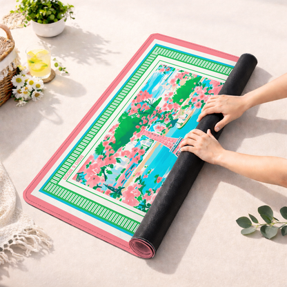 Paris in Bloom Mahjong Mat