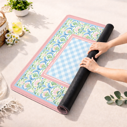 Blush Botanical Mahjong Mat