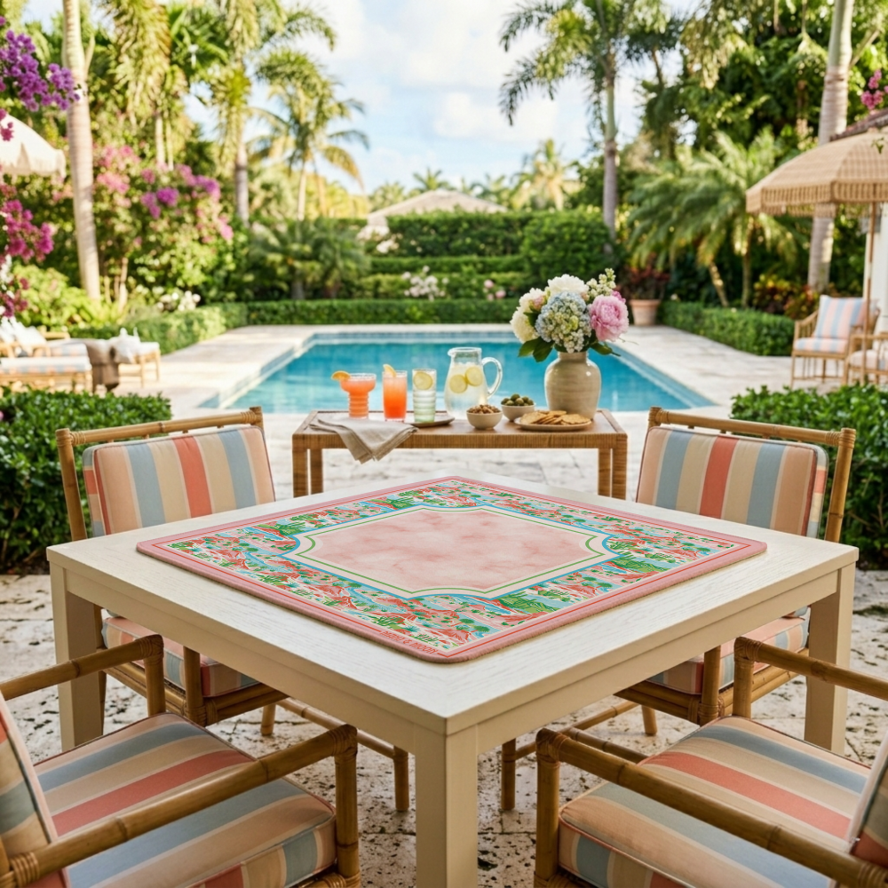 Desert Oasis Mahjong Mat