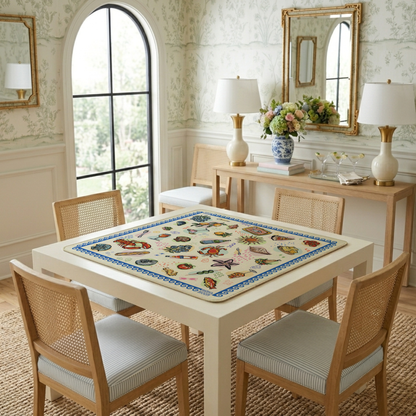 Italian Riviera Foodie Mahjong Mat
