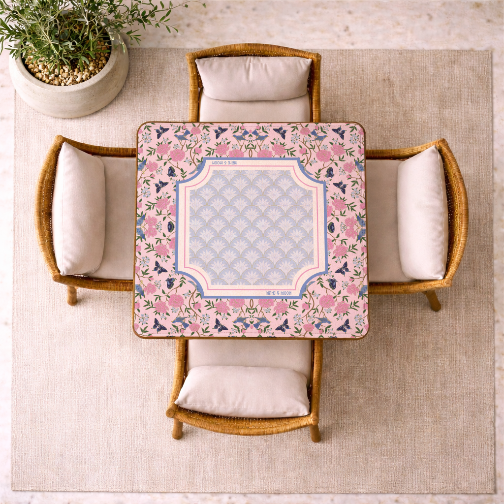 Blossom Aviary Mahjong Mat