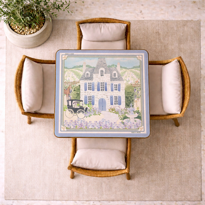 French Country Estate Mahjong Mat