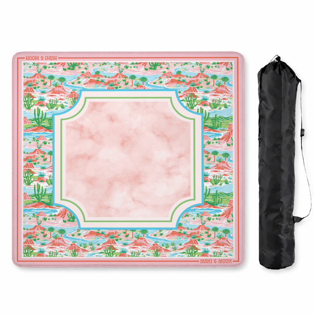 Desert Oasis Mahjong Mat