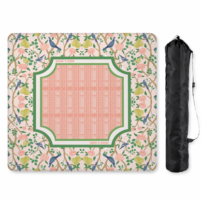 Orchard Songbird Mahjong Mat